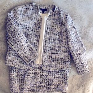 Tweed Matching Two Piece suit set